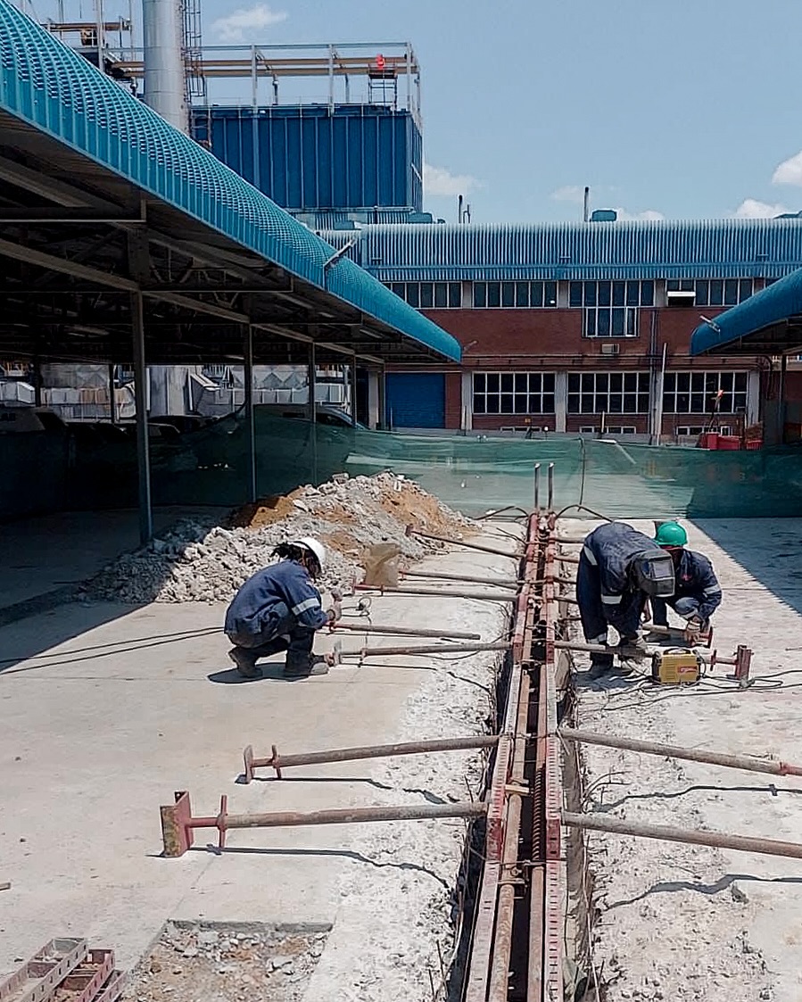 Custom drainage design installation and site preparation