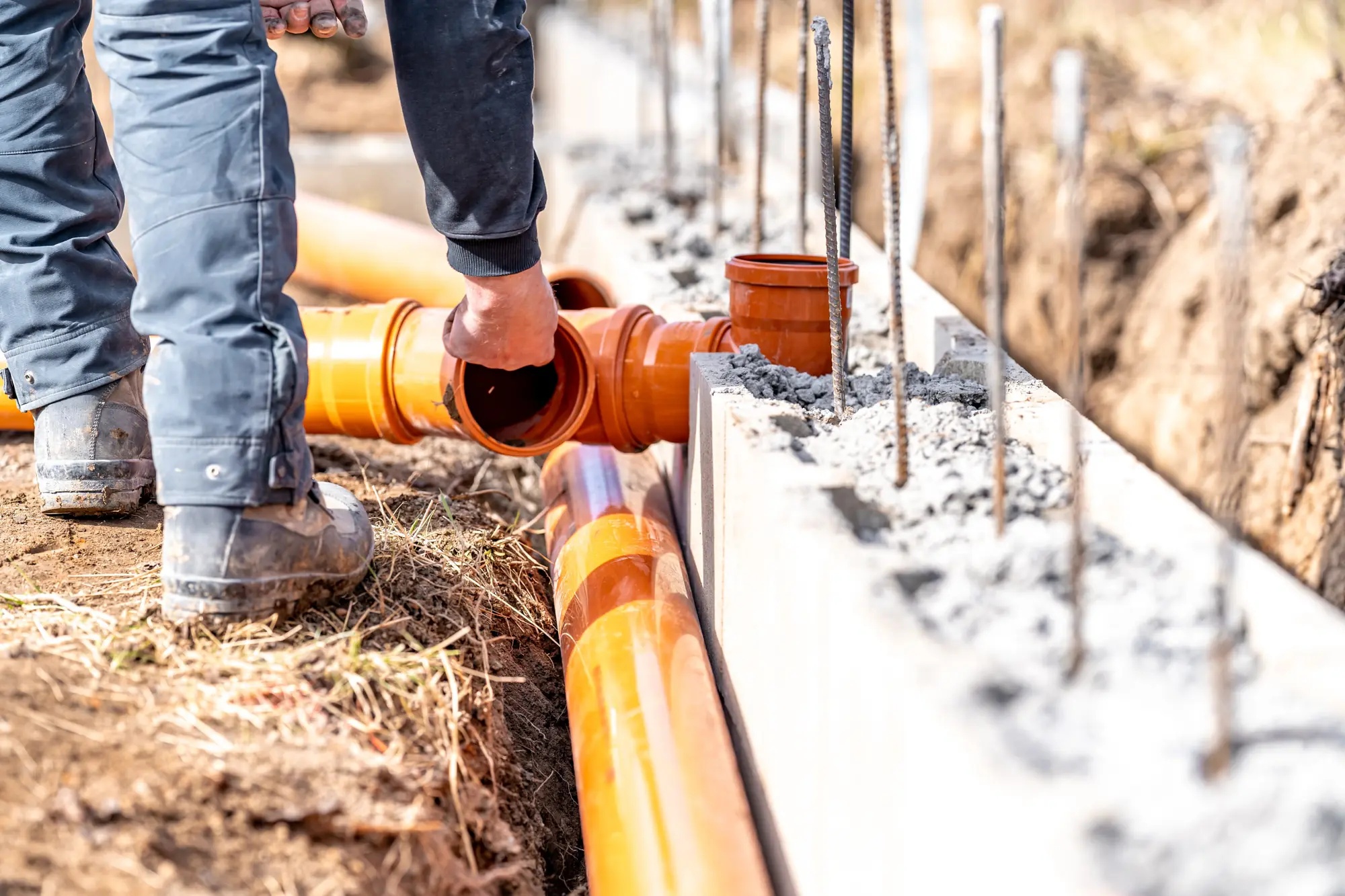 Drainage solutions installation by MS International