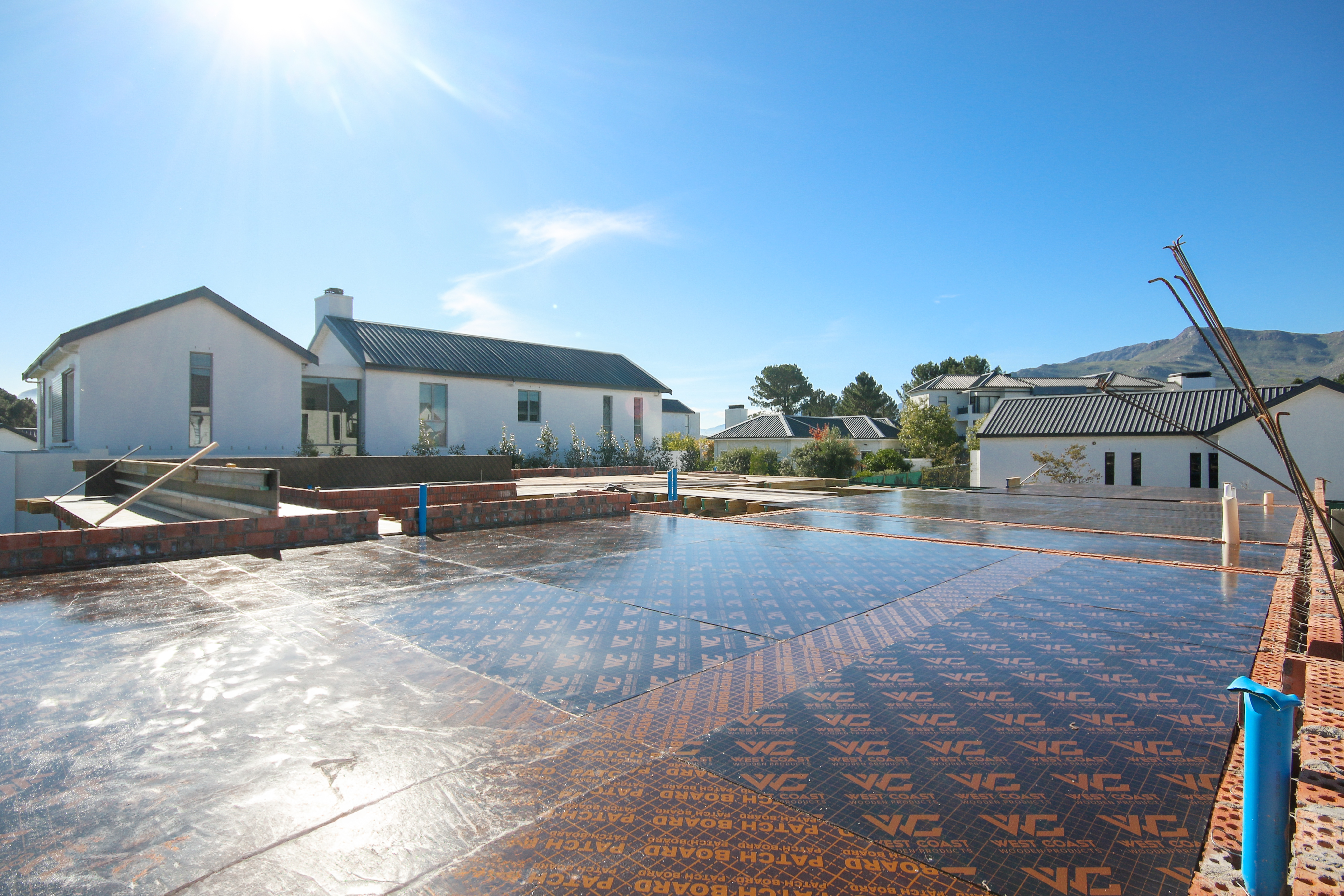 Site groundwork and preparation